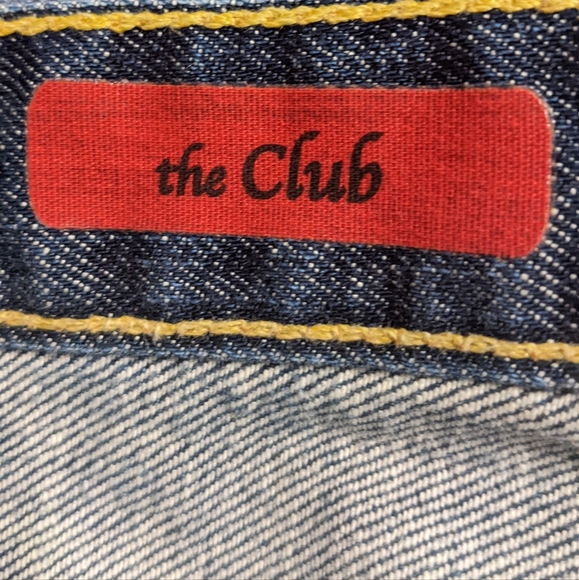 AG Adriano Goldschmied The Club Dark Wash Flare Leg Jeans Size 32S low rise EUC - Picture 4 of 5